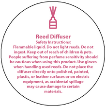 Load image into Gallery viewer, Reed Diffuser Safety Labels