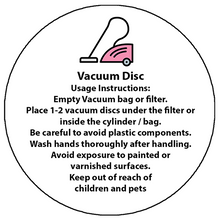 Load image into Gallery viewer, Hoover Disc Instruction/Warning Labels